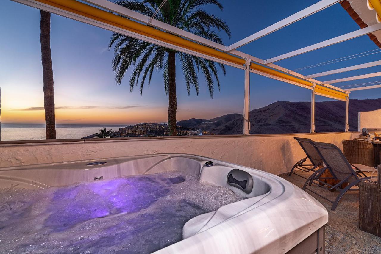 Mogan Luxury Apartment, Sea Views, Jacuzzi And Sauna. ภายนอก รูปภาพ